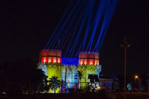 Video mapping event Gay Games XII Valencia 2026