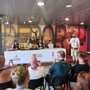encuentro becados y prensa